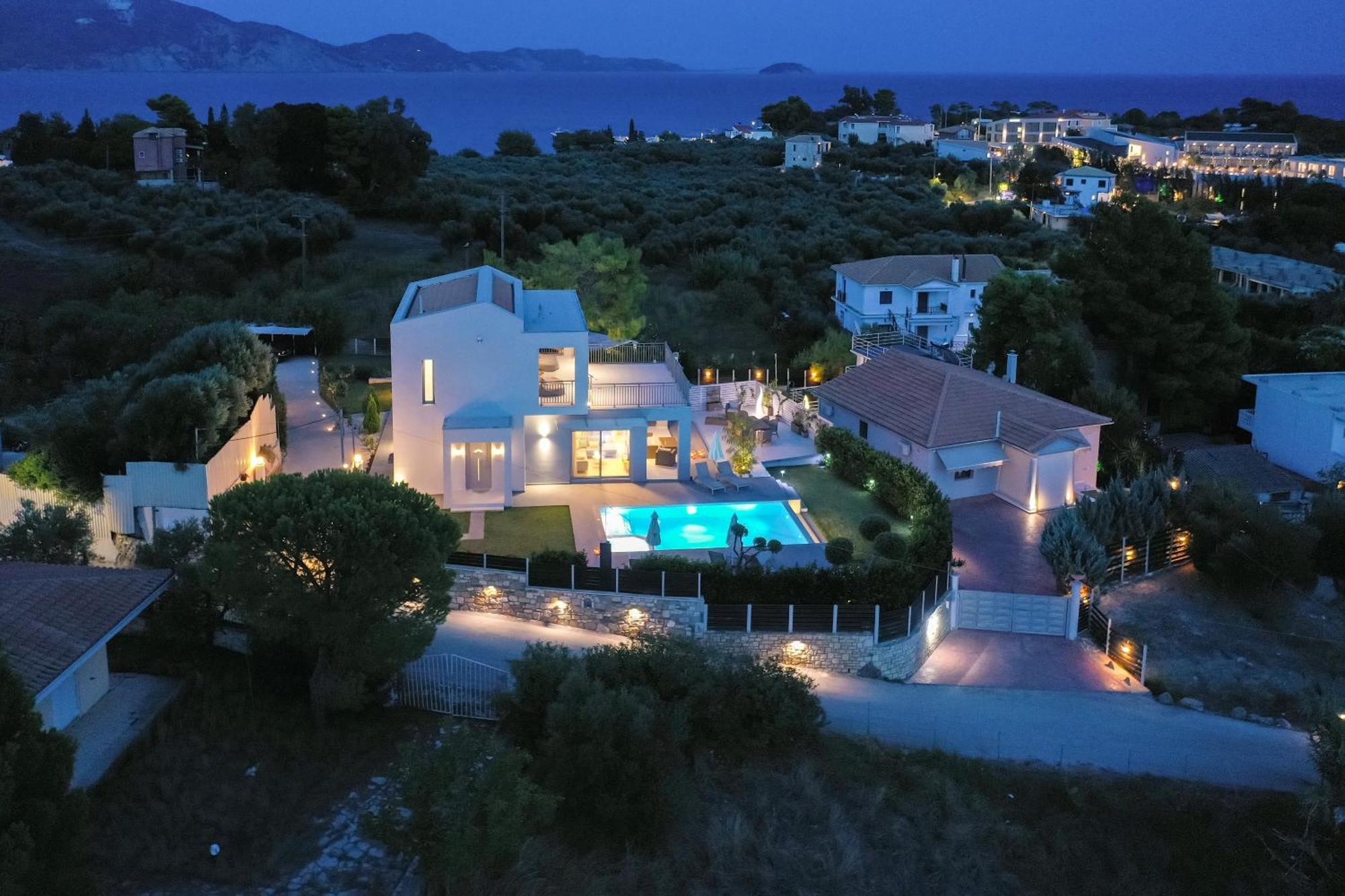 Villa Nick Art Lithakia  Buitenkant foto