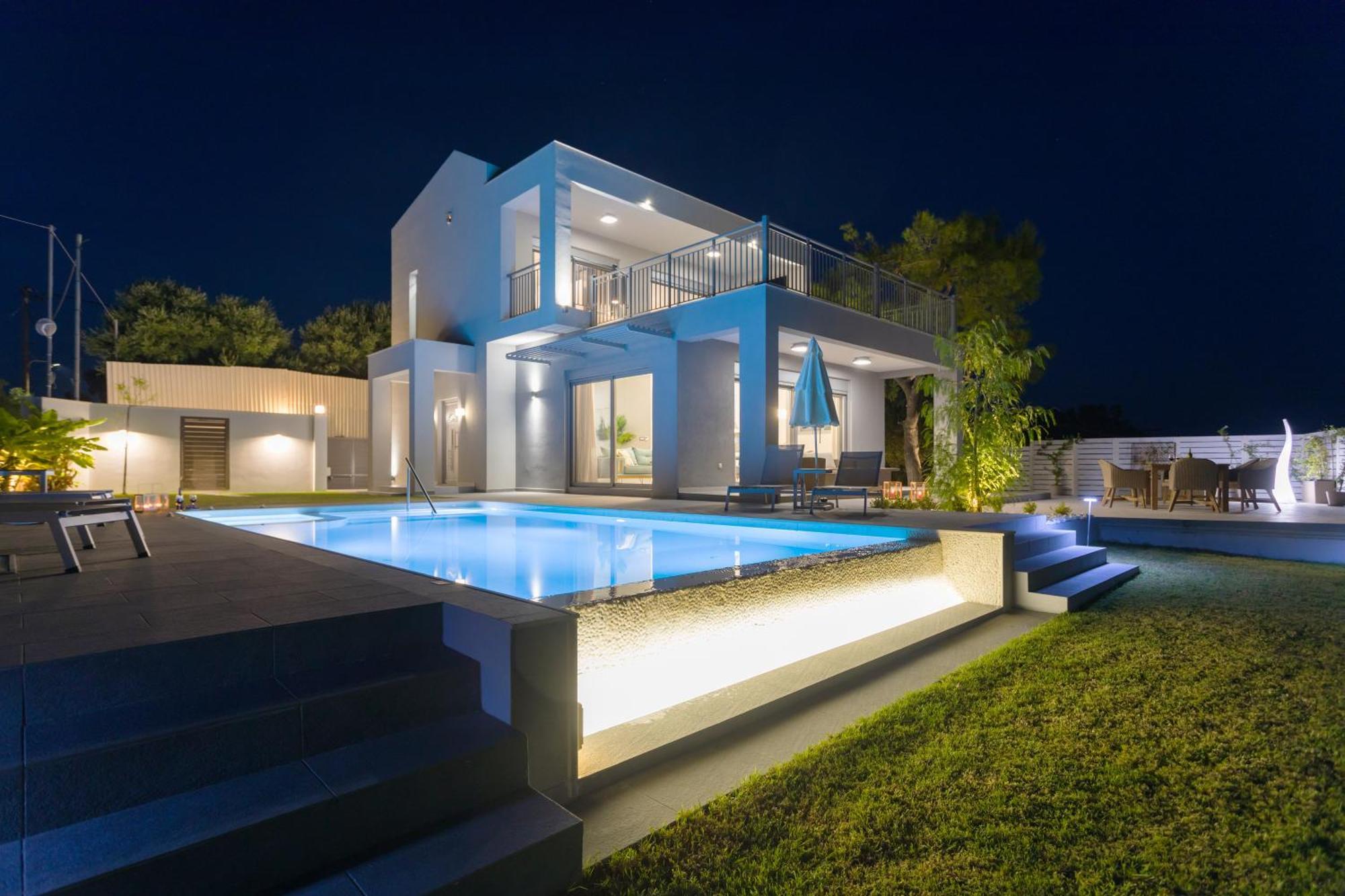 Villa Nick Art Lithakia  Buitenkant foto