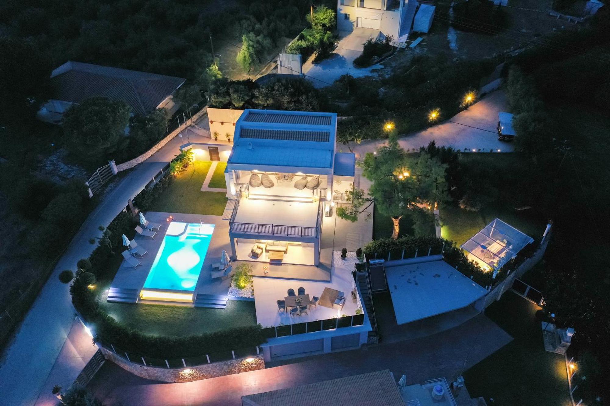 Villa Nick Art Lithakia  Buitenkant foto